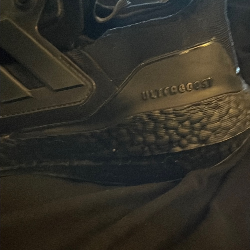 Adidas Men's Black Athletic Sneakers